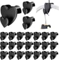 24 Pieces - Space Saving - Hanger Hooks - Closet Organizers - Wardrobe Organizer - Clothes Hangers - Connecting Hooks