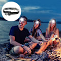 Miniatyrbilde 3 av 5: IC Camping hodelykt, utendørsutstyr, fiske hodelykt, gruvearbeiderlampe svart