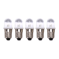 Miniatyrbilde 1 av 4: IC 5 stk E10 LED-lampe DC 3V 4,5V Instrumentlampe Indikatorlampe hvit DC3V
