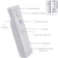 Miniatyrbilde 3 av 5: 2 i 1 Integrert Wiimote Motion Plus-kontroll og Nunchuk