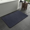 Pikkukuva 1 / 5: IC Badmattagummi Halkfri Snabbtorkande Superabsorberande Tunna Mattor Passar Under Dörr - Tvättsbara Badrumsgolvmattor, Handfat (16x24 tum)