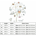 Miniatyrbillede 3 af 5: IC Helsvart Medium Kat Fotoram 3D Akryl Stereoskopisk Soveværelse, Stue, Børneværelse, Plantskole, Lobby, Børneværelse, Gave