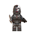 Miniatyrbillede 4 af 7: 8 stk. Star Wars Byggesten Minifigur Klon Mini Legetøj sort