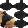 Miniatyrbild 1 av 6: 4 Pieces - Gear Shift Pad, Motorcycle Boot Protector - Motorcycle Shoe Cover - Rubber Shoe Protector - Motorcycle Accessories - Black