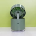 Miniatyrbillede 3 af 5: IC USB Mini Lille Blæser Desktop Aromaterapi Maskine Turbo Foldbar S