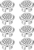 8-pack Överflödesskydd, diskbänksavloppsskydd, överflödesring