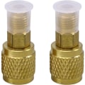 Miniatyrbillede 1 af 5: IC 2 luftkonditioneringsadaptere hurtigkoblingsadapter til aircondition-systemer (guld)