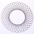 Miniatyrbillede 3 af 5: Spirograf Geometrisk Lineal til studerende