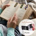 Pikkukuva 4 / 7: Magneettiset kirjanmerkit, magneettiset joulukirjanmerkit, värikkäät magneettiset kirjanmerkit lapsille, sivumerkit, 30 kpl