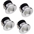 Miniatyrbild 1 av 5: x Mini LED Infällda Spotlights 3W LED Varmvit För Monter Inomhus Stationsbelysning Gips Inkl. Separat Transformator