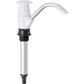 Manuell vattenpump för camping - Dubbelverkande handpump kompatibel med husvagnsvask, vit, bärbar dricksvattenpump