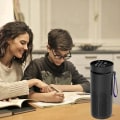 Miniatyrbillede 3 af 5: IG Luftrenser med USB-porte - Eliminerer allergener, dårlig lugt, kæledyr, sort
