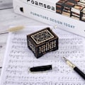 Miniatyrbild 3 av 5: Speldosa Trähandvev Speldosor You are My Sunshine Musik