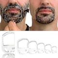 Miniatyrbillede 1 af 2: Mænd Skæg Styling Tool - Bukkeskæg Barbering Skabelon