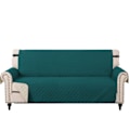 Miniatyrbillede 1 af 5: IC Vandtæt, skridsikker og smudsafvisende komfortabelt sofaovertræk i ét stykke Maskinvaskbart sofaovertræk Grå Hylster til enkel sofa