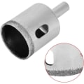 Miniatyrbilde 4 av 5: IC Sett med 16 diamantkjernebor for fliser - 6 - 50 mm glassbor