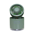 Miniatyrbild 2 av 5: USB Mini Liten Fläkt Desktop Aromaterapi Maskin Turbo Hopfällbar Spray Luftkylare