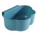 2 Pcs Wall Mounted Cloud Shaped Trash Cans Household Kitchen Waste Bins For Office Blue