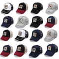 Pikkukuva 2 / 5: Eläinklisterimerkki Baseball Mesh Cap Eagle Viininpunainen + Musta