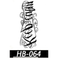 Miniatyrbild 3 av 5: IC Stora tillfälliga tatueringar 14 st Flerfärgad Flerfärgad
