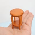 Pikkukuva 3 / 5: IC 1:12 Dockhus Miniatyr Möbelpall Handgjorda Bord A2