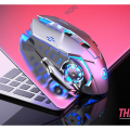 Miniatyrbilde 2 av 5: IC Trådløs Spillmus RGB Bakgrunnsbelyst, Oppladbar, 6 Programmerbar