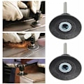 Miniatyrbillede 4 af 5: 2 stk. 50 mm Pad Holder Roll Lock Slibe- og Poleringsdorn Hurtigskift Die Grinder Tilbehør med 6,35 mm Skaft til Roterende Værktøj Slibning Polering
