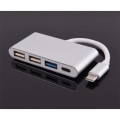 Pikkukuva 4 / 4: IG 1 kpl tyypin C -liitäntä, 4 USB-liitäntä, puhelin