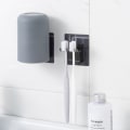 Pikkukuva 3 / 3: IC Stansfri tandborstställ + grå kopp grey