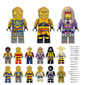Miniatyrbillede 8 af 11: 12 stk Trolls Figurer - Julegaver