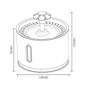 Miniatyrbilde 3 av 5: IC Automatisk Vannfontene for Katt med LED-belysning Automatisk Do 8