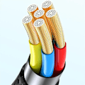 Pikkukuva 2 / 5: IC 4 i 1 USB-datakabel Smart laddning Snabbladdningskabel 6A 66W