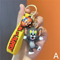 Miniatyrbillede 1 af 10: Tom og Jerry taskevedhæng nøglering A
