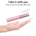 Miniatyrbild 5 av 5: IC Lätt aluminium allt-i-ett utdragbar telefonstativ Selfie Stick Bluetooth med fjärrkontroll - Körsbärsblomspulver
