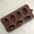 Miniatyrbillede 4 af 5: IC 7 Kaffebønner Silikon Form fyldig bagningstårta