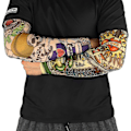 Miniatyrbillede 4 af 4: IC CNE 6 stk Kunst Arm Falske Tattoo Ærmer Dække til Unisex