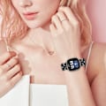 Pikkukuva 5 / 7: Ruostumattomasta teräksestä valmistettu ranneke Fitbit Versa3/4/Sense 2 -älykellolle Svart Sort