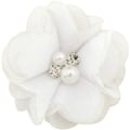 Miniatyrbilde 5 av 5: IC 24 stk Babyjenter Hårklipp Chiffon Blomster Hårspenner for Tenåringer Barn …