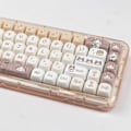 Miniatyrbild 2 av 5: 1 Set GMK 142 Tangenter Meow Eat Solar Eclipse MOA Caps Sublimering Mekaniska Tangentbordstangenter Meow IC