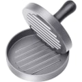 Miniatyrbilde 1 av 5: IC Burgerpress i rustfritt stål av matkvalitet, pastejpress med ABS-håndtak, non-stick hamburgerpress, 11,5 cm