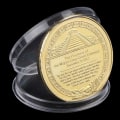 Miniatyrbild 1 av 5: IC 1:a Maya Memorial Coin Pyramider Mynt Mexiko Aztec Minnesmynt