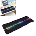 Miniatyrbillede 3 af 5: IC Bærbar Tastatur Mussemåtte LED - Let Bordsplade RGB Bakke