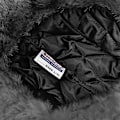 Miniatyrbillede 3 af 4: Beechfield Unisex Termisk Vinter Sherpa Trapper Hat Sort - Perfekt Sort Black S/M