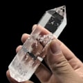 Miniatyrbild 4 av 5: IC 1 st genomskinlig kvarts Crystal Point Natural Wand Prov Reiki Heal