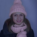 Miniatyrbild 5 av 5: IG 2 Rullar Glow in The Dark Garn för Virkning, 50m per rulle Luminous Lavender