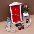 Miniatyrbilde 2 av 4: IC 12st/ set 1:12 Dukkehus Miniatyr Atrium Juldekorasjon A