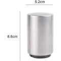Miniatyrbillede 1 af 2: IC Rustfrit Stål Automatisk Magnetisk Flaskeåbner Trykknap Flaskeåbner Vinøl Soda Flaskeåbner Køkkenudstyr