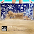 Miniatyrbild 2 av 3: IC Strandhandduk, extra stora mikrofiberstrandhanddukar #3