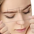 Miniatyrbilde 3 av 5: Pre-Inked Mapping String Eyebrow Marker Brodery Linjal med in black 16 g