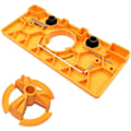 Miniatyrbillede 2 af 5: IC Hulsav med hængsler Set Jig 35 mm Guide Locator Hulsav